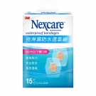 3M Nexcare 克淋濕防水透氣繃-15片